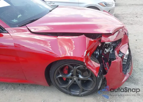 2021 Alfa Romeo Giulia Ti Sport Rwd из США, поврежденный, VIN ZARFAMBN9M7640105